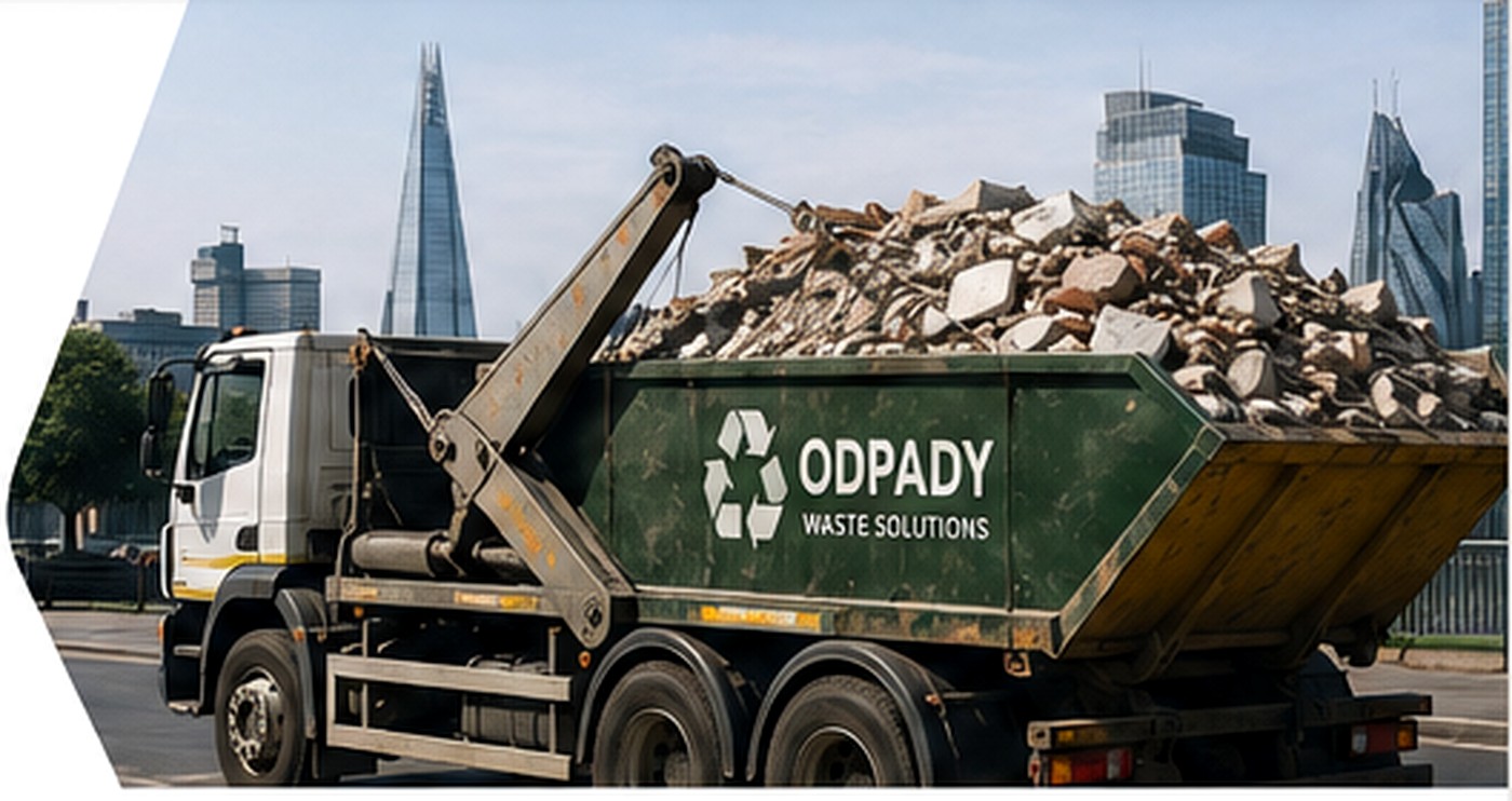 Odpady budowlane Londyn – odbiór odpadów z placu budowy